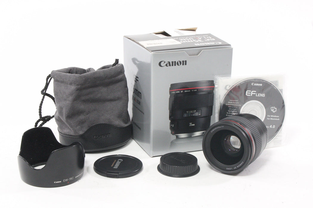 Canon 35mm 1.4 L EF USM Lens for Canon EF Mount