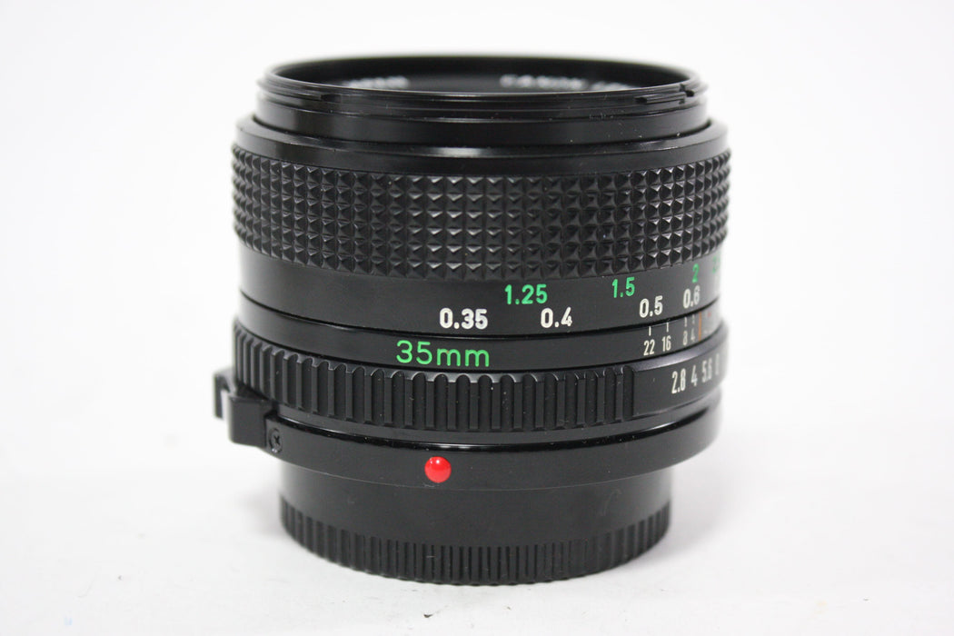Canon 35mm f/2.8 Lens for Canon FD Mount