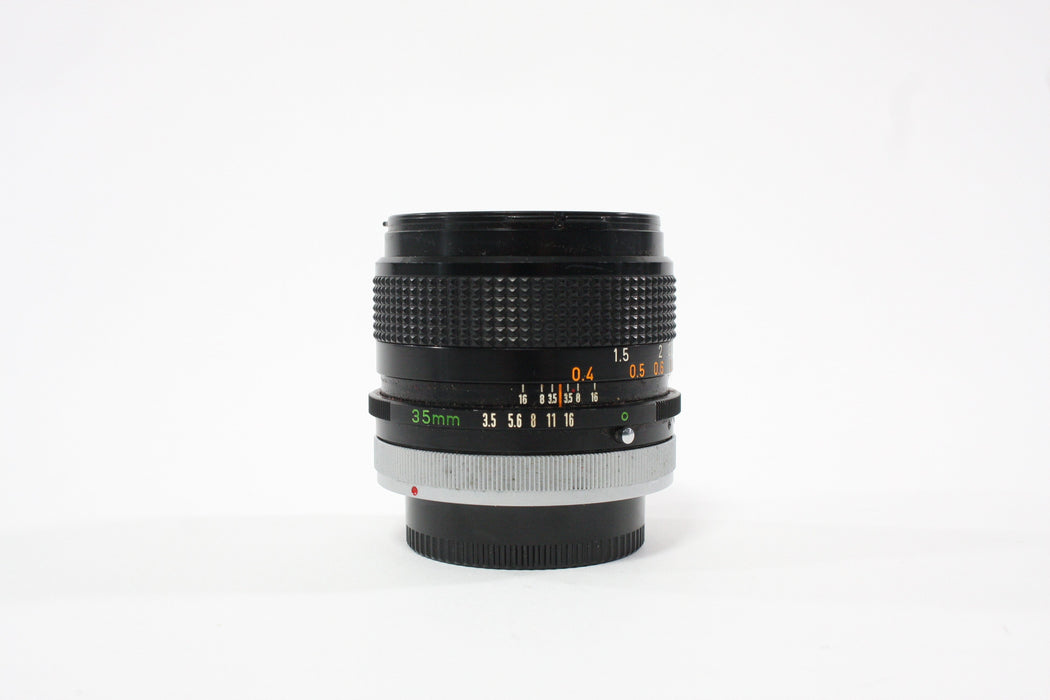 Canon 35mm f/3.5 Lens for Canon FD Mount