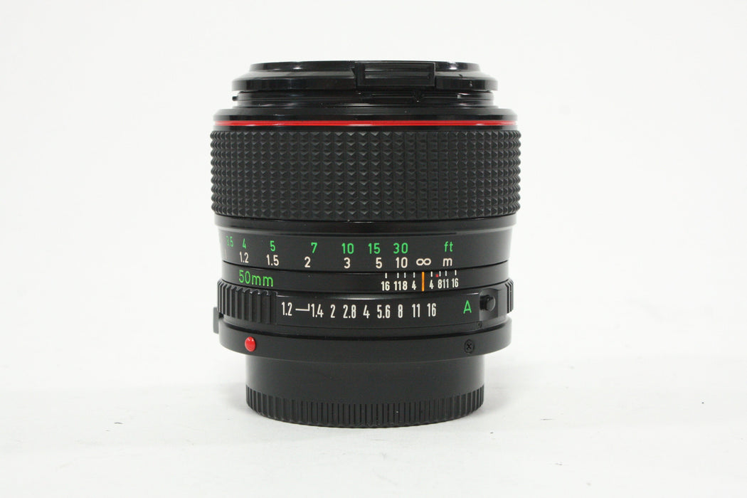 Canon 50mm f/1.2 L Lens for FD Mount