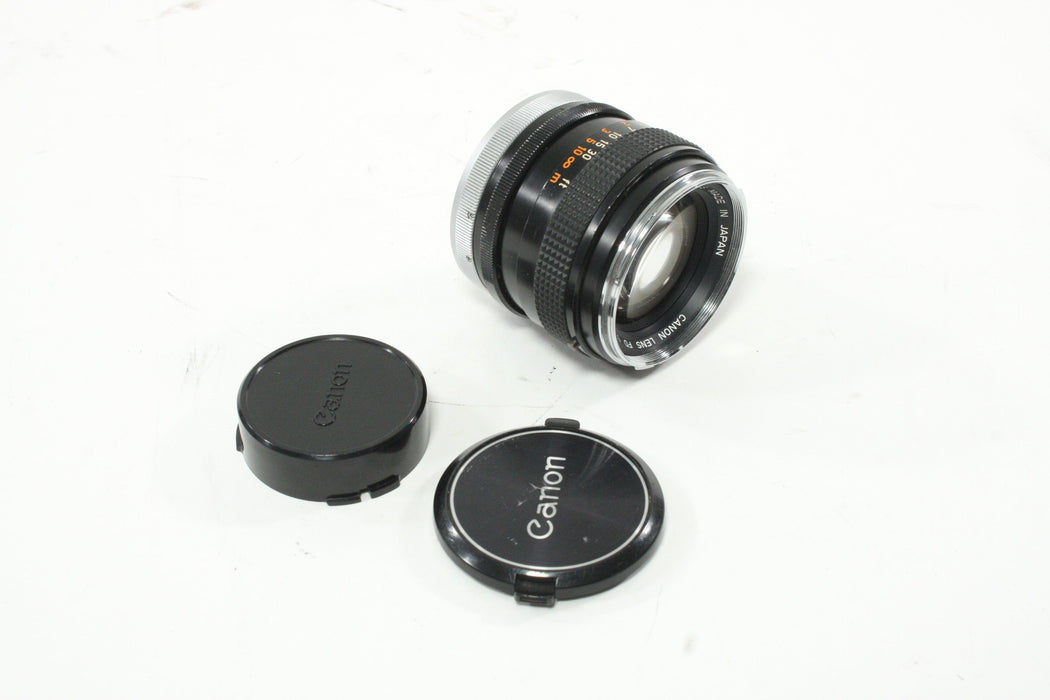 Canon 50mm f/1.4 Lens for Canon FD Mount AS-IS