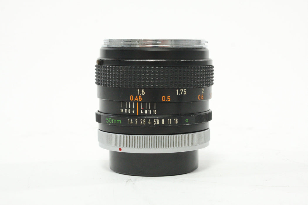 Canon 50mm f/1.4 Lens for Canon FD Mount AS-IS