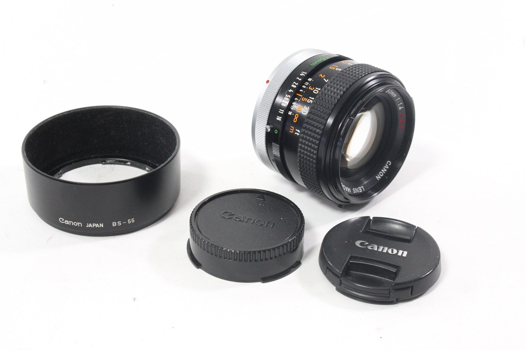 Canon 50mm f/1.4 S.S.C. Lens for Canon FD Mount