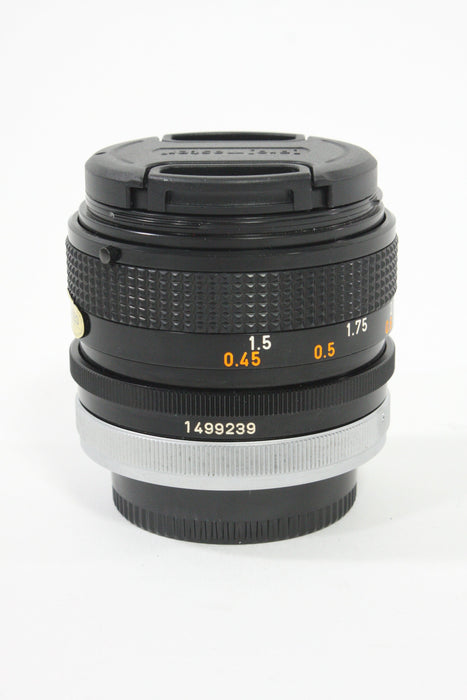 Canon 50mm f/1.4 SSC FD Mount