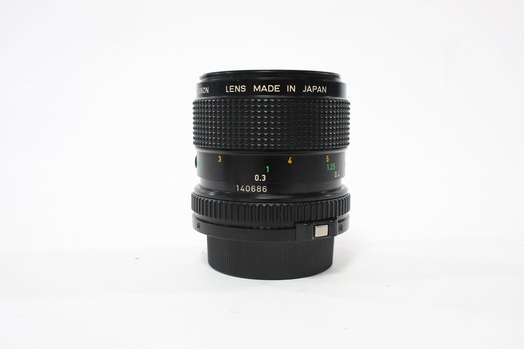 Canon 50mm f/3.5 FD Macro Lens for Canon FD Mount