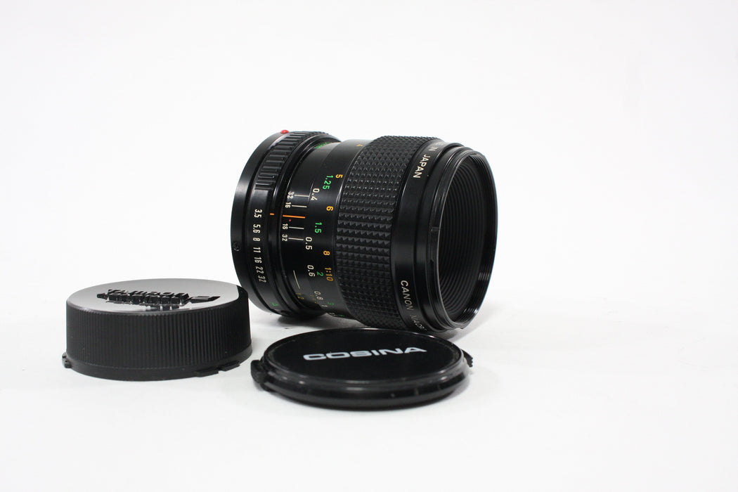 Canon 50mm f/3.5 FD Macro Lens for Canon FD Mount