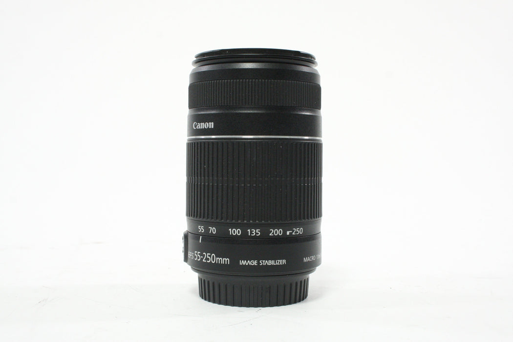 Canon 55-250mm f/4-5.6 IS II EF-S Lens for Canon EF Mount AS-IS