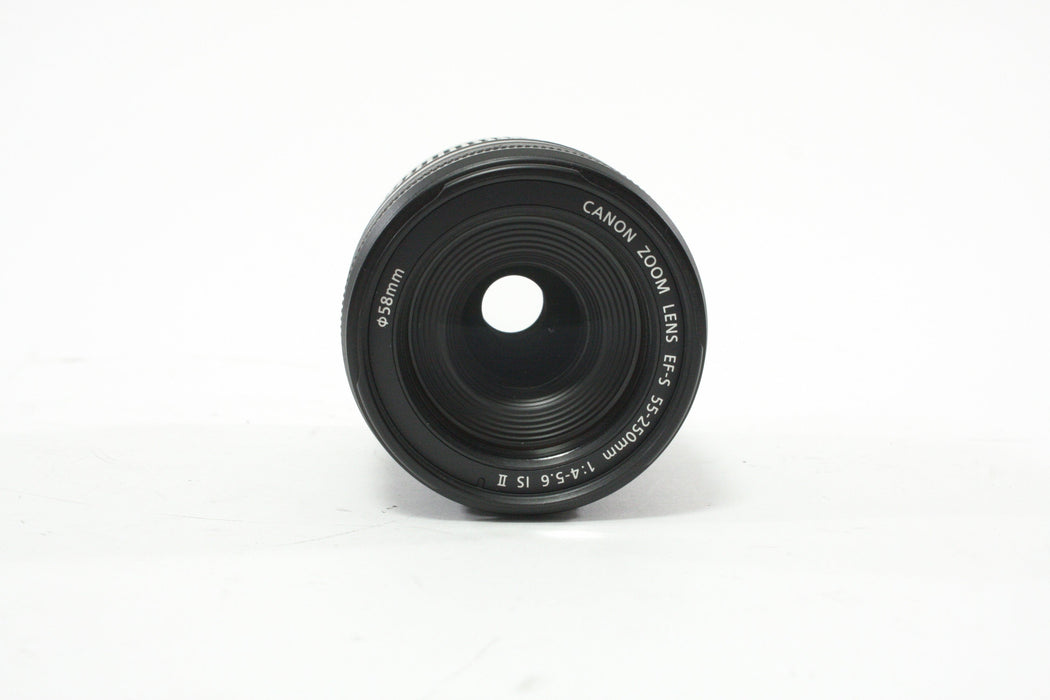 Canon 55-250mm f/4-5.6 IS II EF-S Lens for Canon EF Mount AS-IS