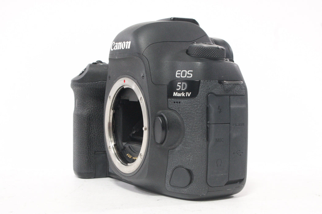 Canon 5D Mark IV Digital SLR Camera Body with a Shutter Count of 28,998