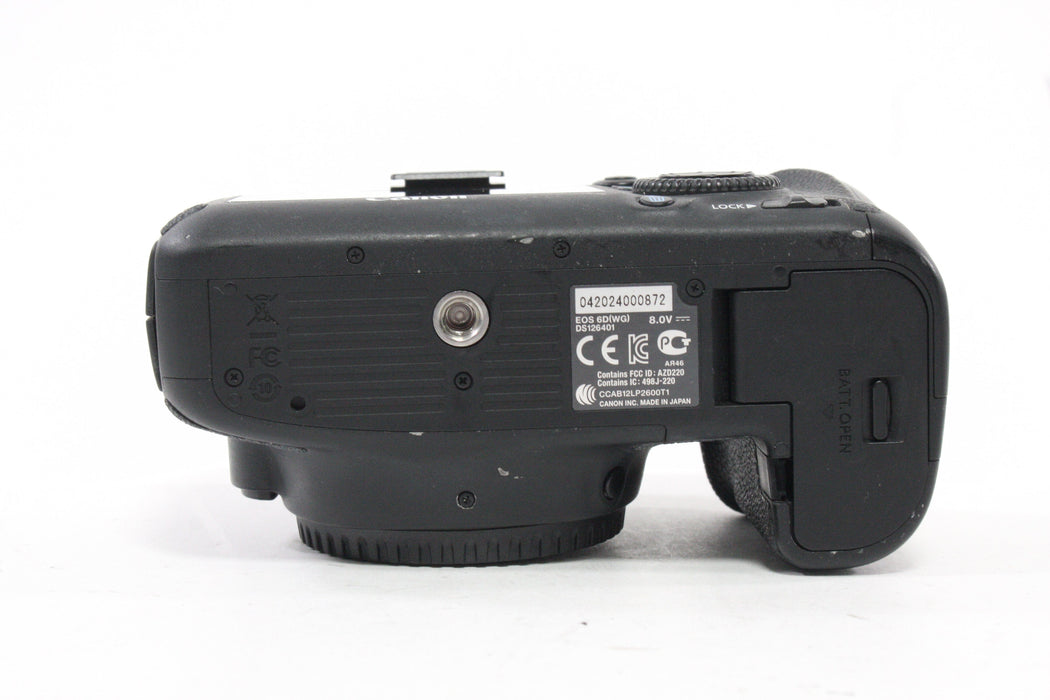 Canon 6D DSLR Camera Body with Shutter Count 152,953