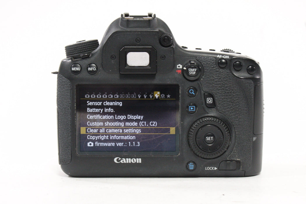 Canon 6D DSLR Camera Body with Shutter Count 152,953