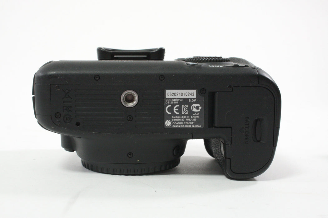 Canon 6D DSLR Camera Body with Shutter Count 72,681