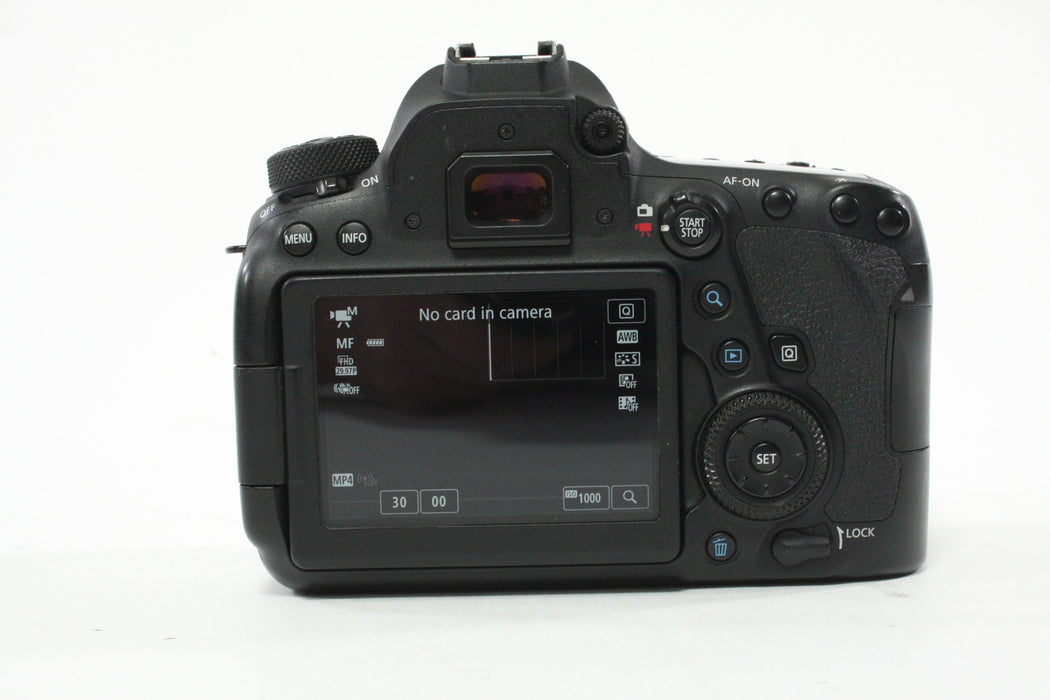 Canon 6D Mark II DSLR Camera with Shutter Count 394,062