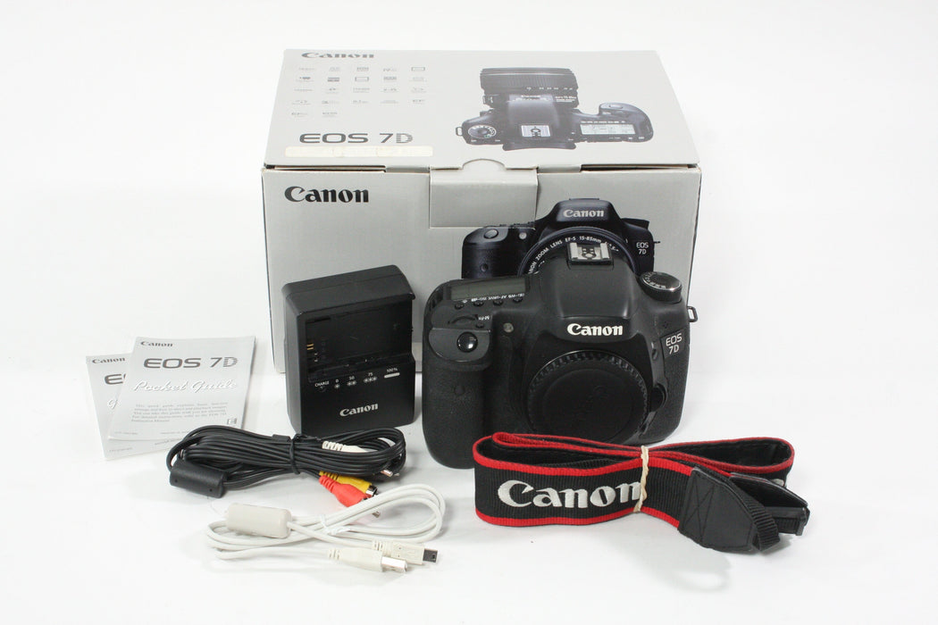 Canon 7D Body Only - Shutter Count 33362