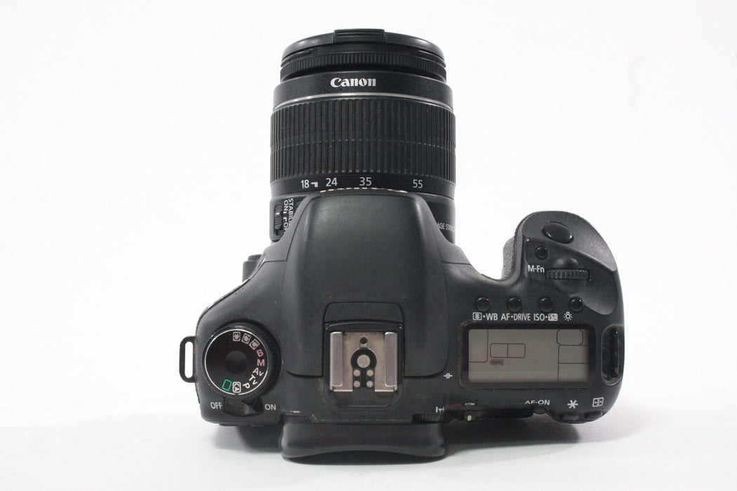 Canon 7D DLSR with 18-55mm f/3.5-5.6 IS II Lens with Shutter Count 59,196 (see details)