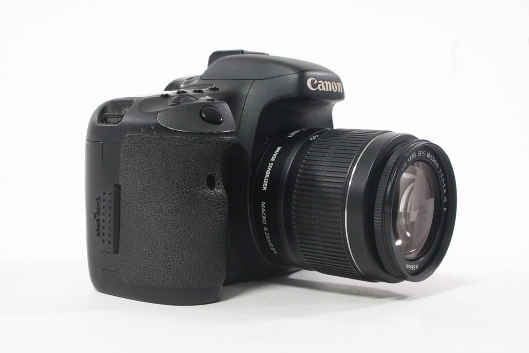 Canon 7D DLSR with 18-55mm f/3.5-5.6 IS II Lens with Shutter Count 59,196 (see details)