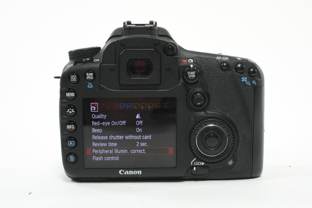 Canon 7D DSLR Camera Body with Shutter Count of 11,139