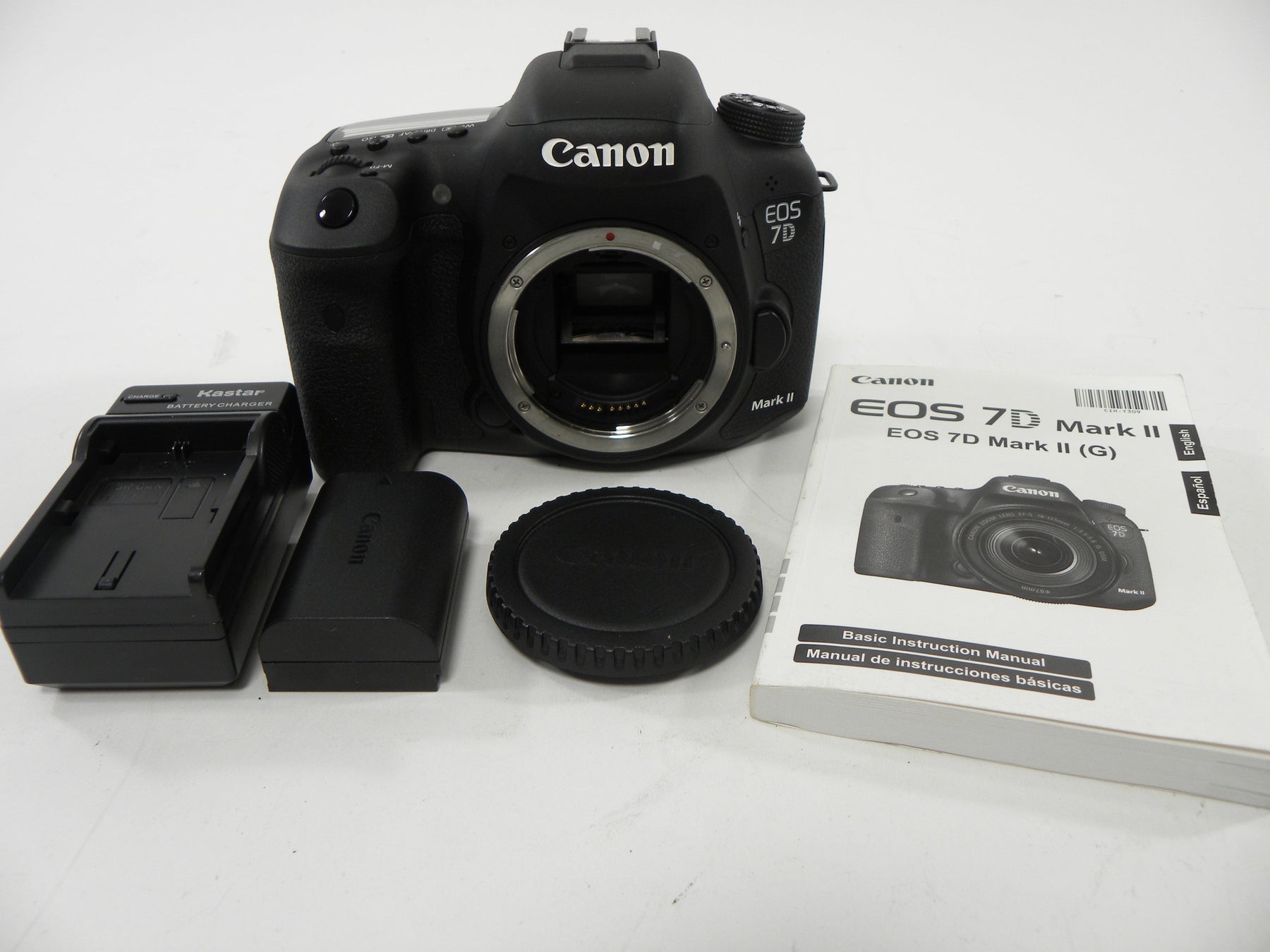 Canon 7D Mark II 20.2mp Digital SLR Body Only Shutter Ct. 4,315