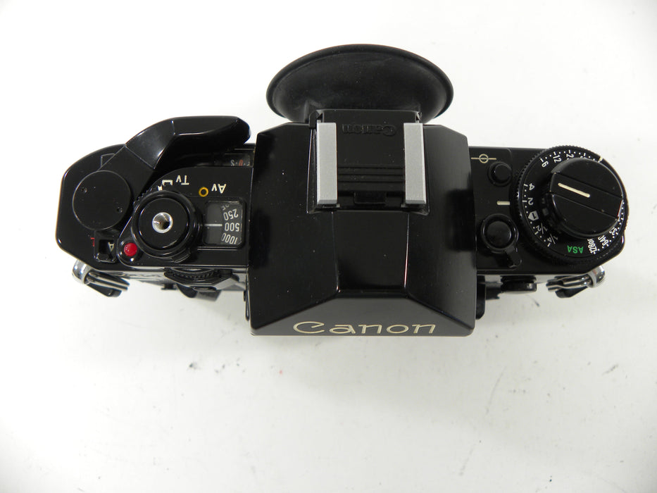 Canon A-1 35mm SLR (Black) Body Only