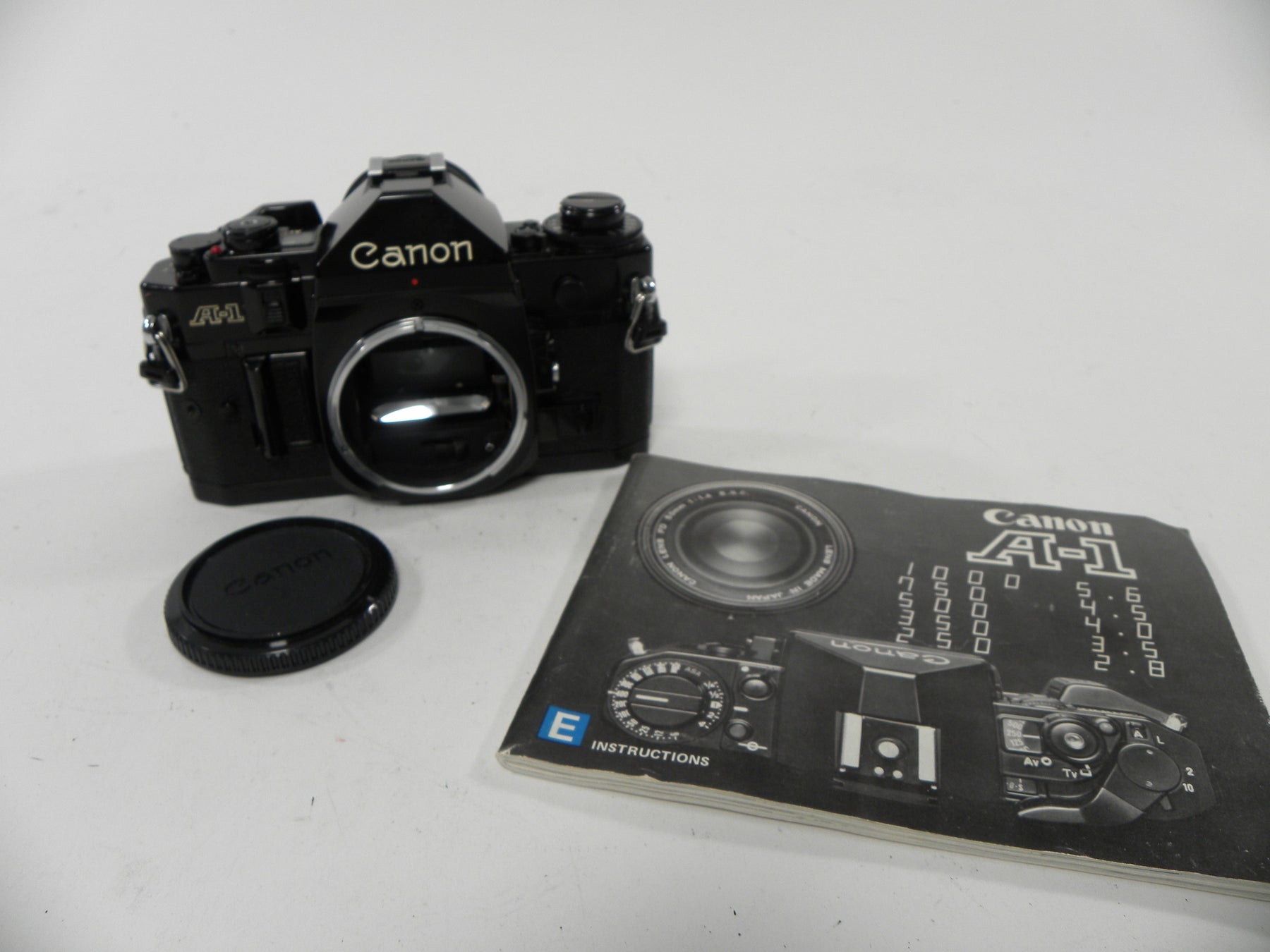 Canon A-1 35mm SLR (Black) Body Only