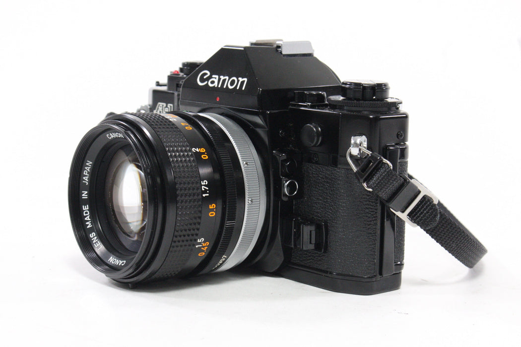 Canon A-1 35mm SLR Camera with 50mm f/1.4 Lens