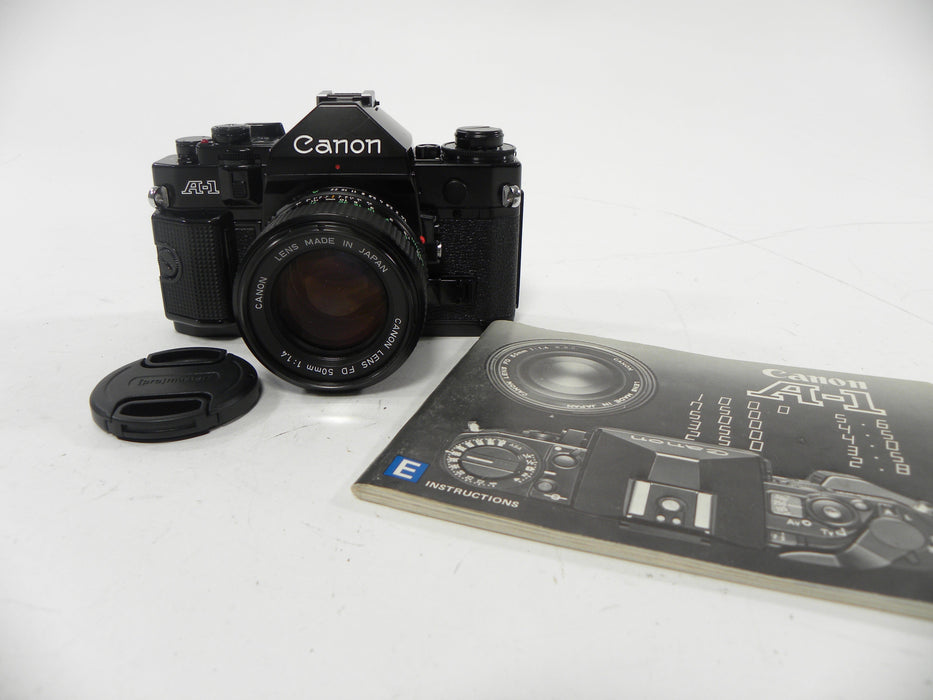 Canon A-1 35mm SLR w/FD 50mm f1.4