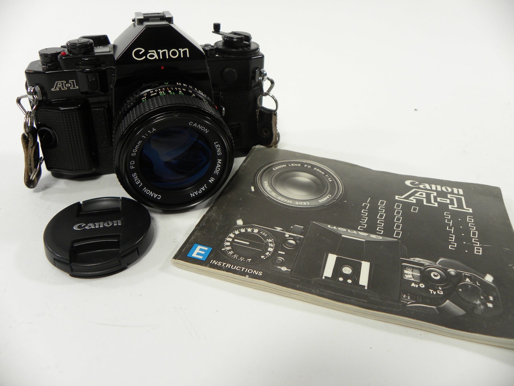 Canon A-1 35mm SLR w/FD 50mm f1.8