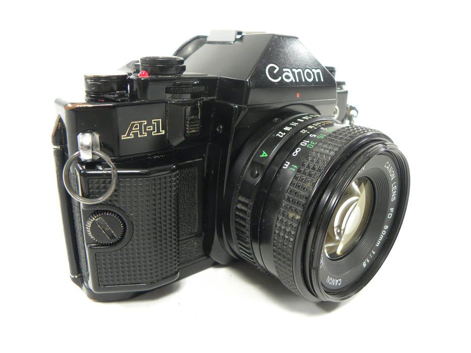 Canon A-1 35mm SLR w/FD 50mm f1.8