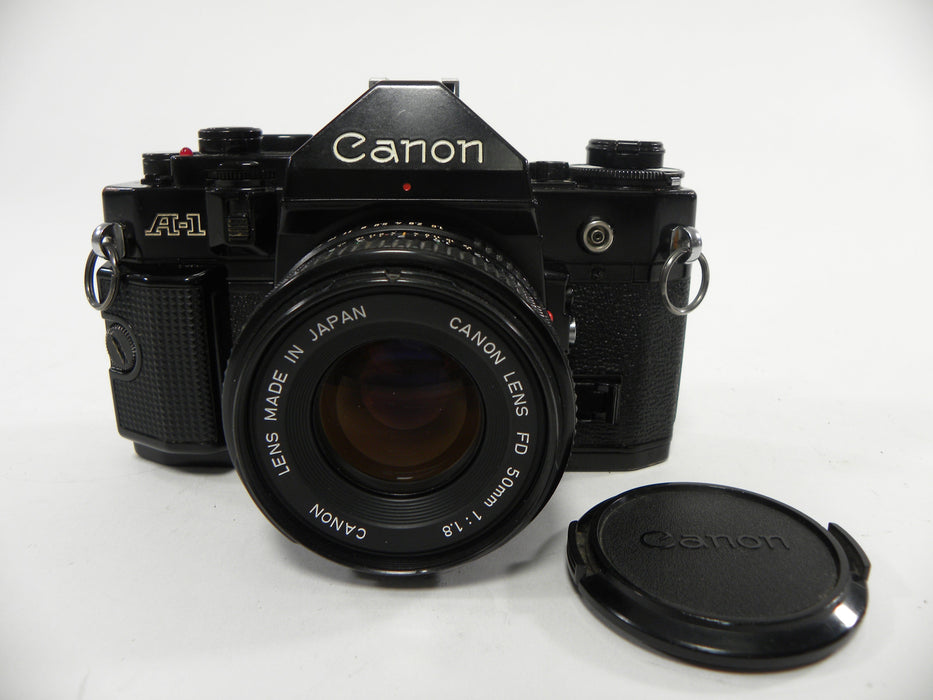 Canon A-1 35mm SLR w/FD 50mm f1.8