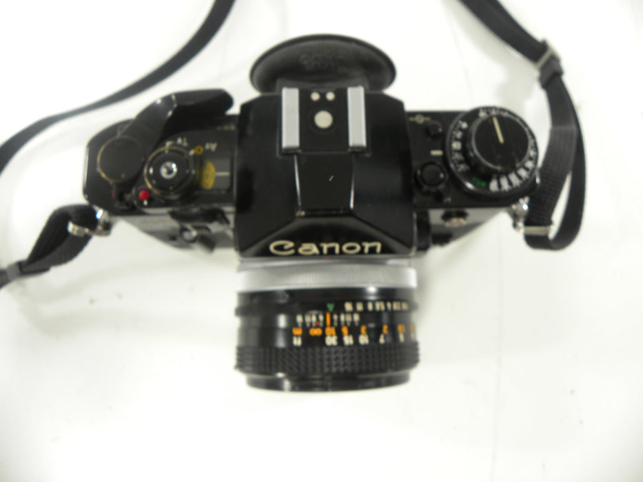 Canon A-1 35mm SLR w/FD 50mm f1.8 S.C.