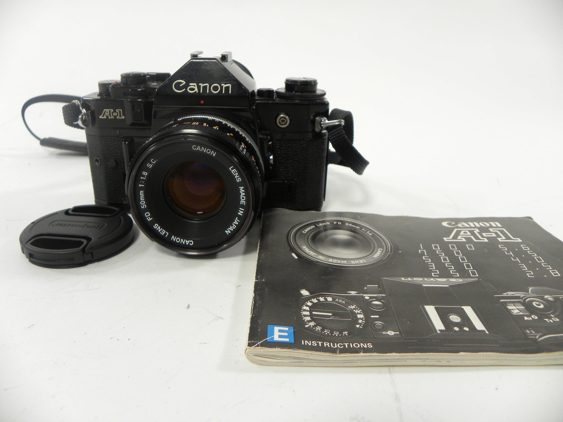 Canon A-1 35mm SLR w/FD 50mm f1.8 S.C.