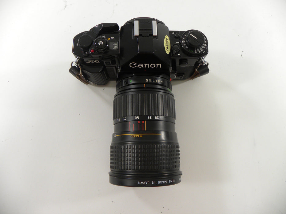 Canon A-1 35mm SLR w/FD Zoom 28-85mm f4