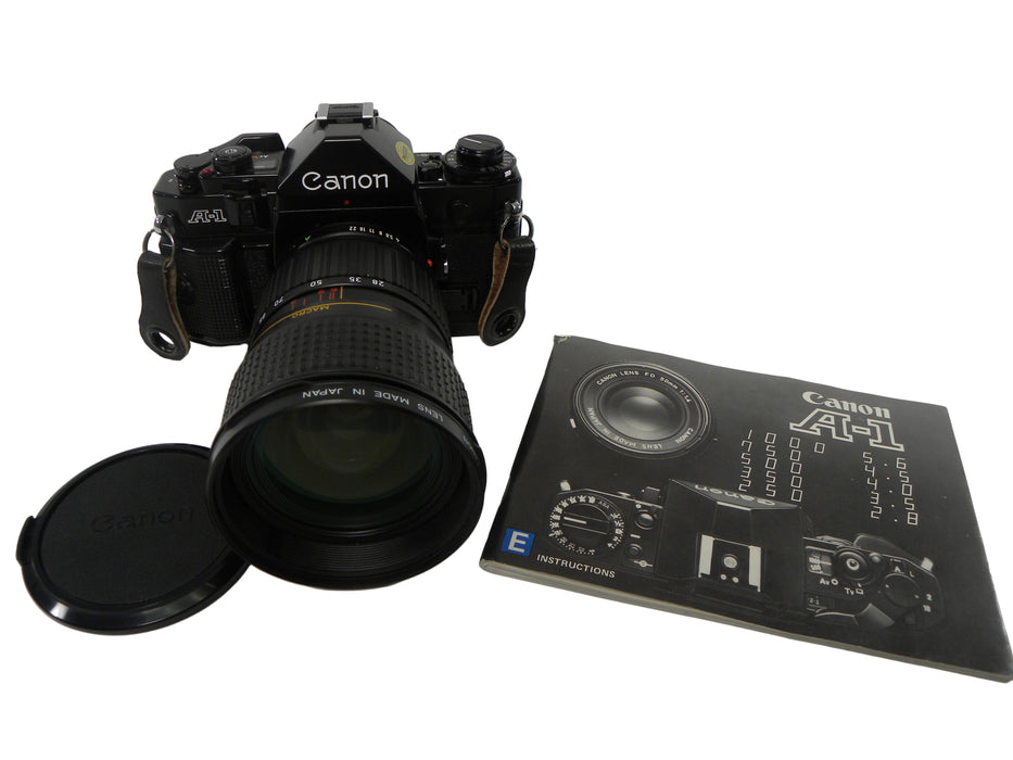 Canon A-1 35mm SLR w/FD Zoom 28-85mm f4