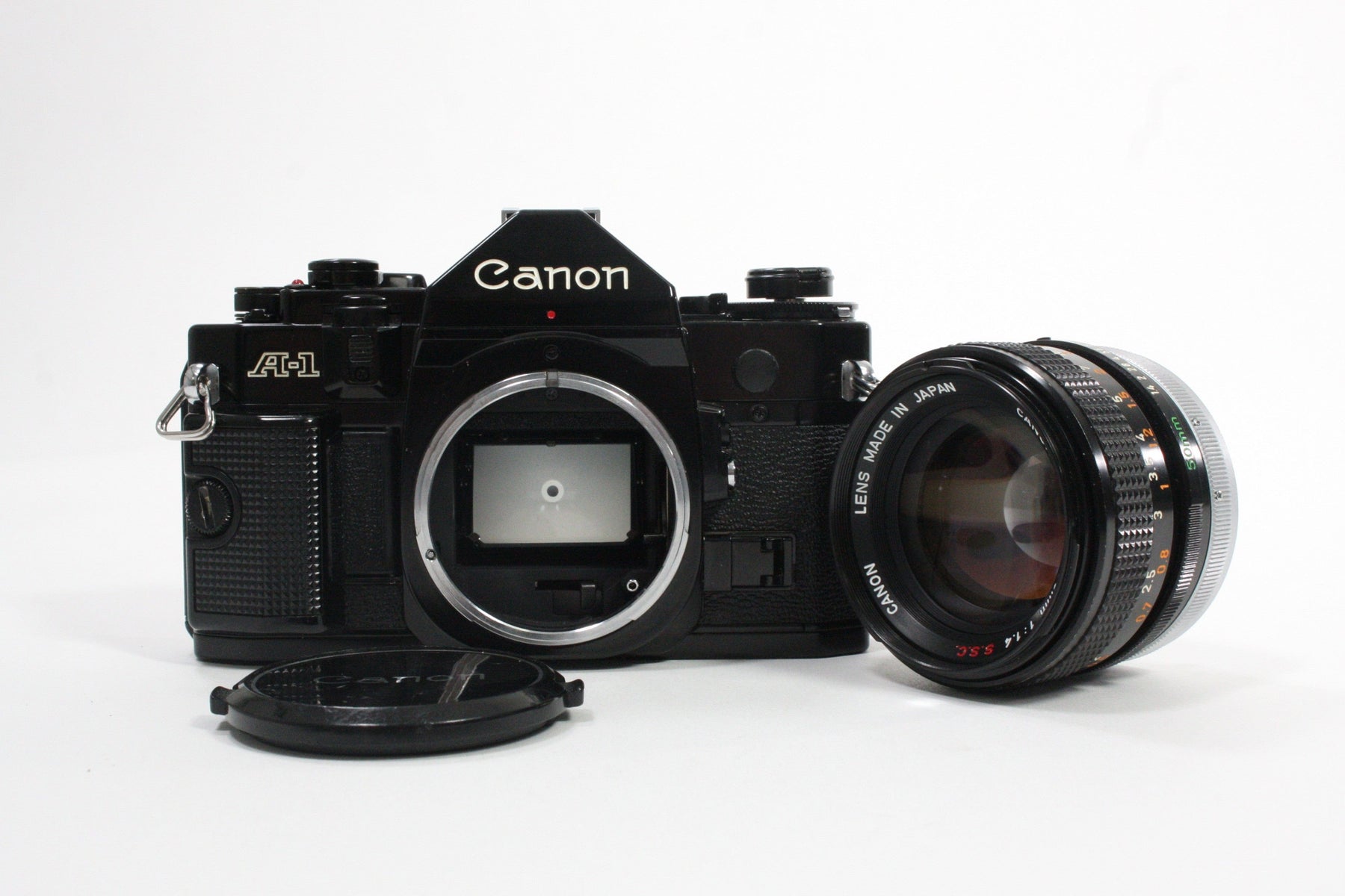 Canon A-1 Body with 50mm f/1.4 S.S.C. Lens