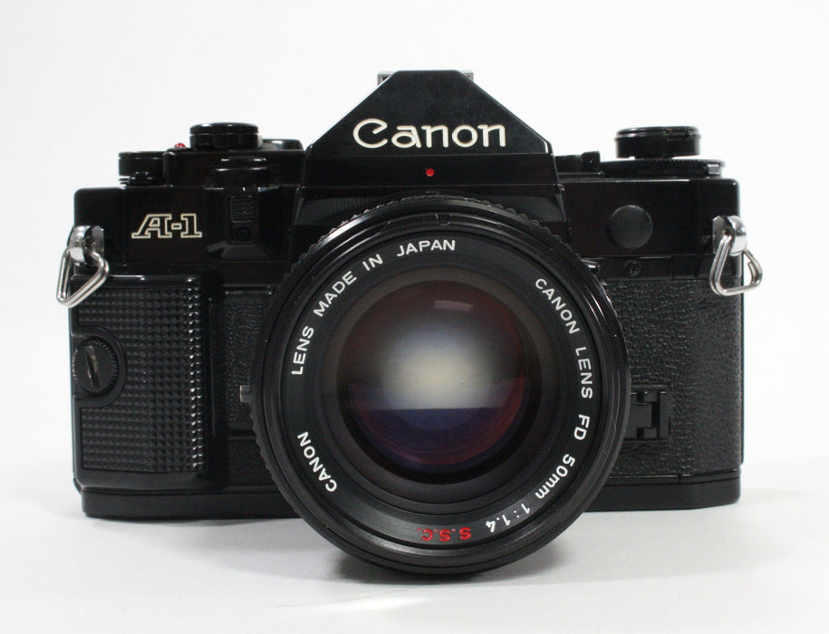 Canon A-1 Body with 50mm f/1.4 S.S.C. Lens
