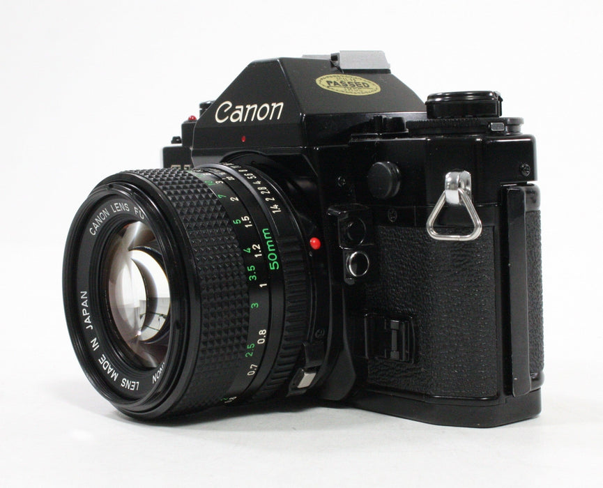 Canon A-1 SLR Camera with 50mm f/1.4 NFD Lens