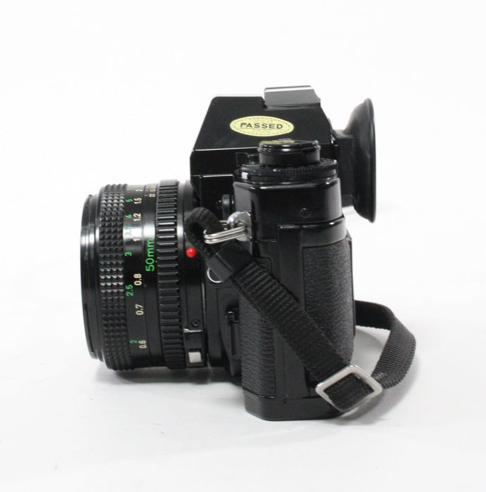 Canon A-1 with Canon FD 50mm F/1.8