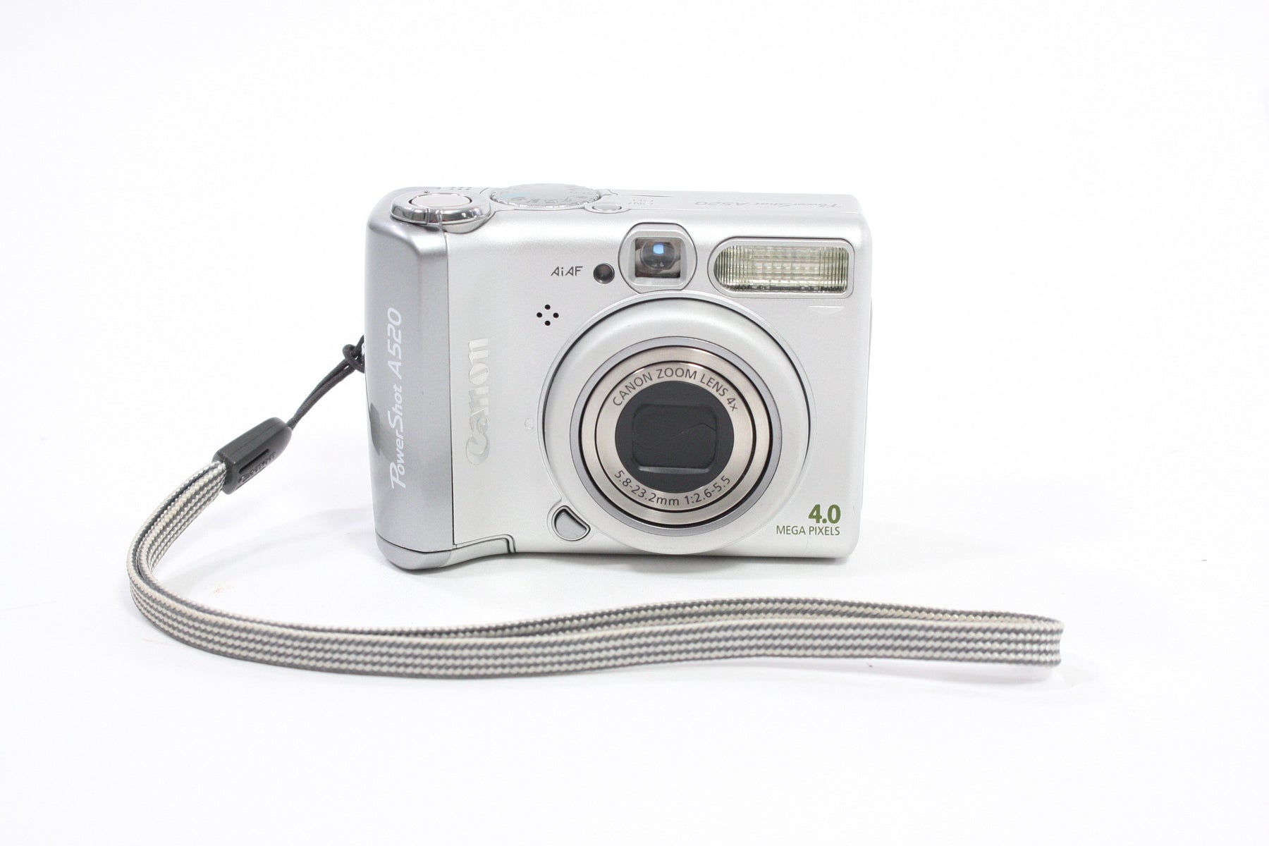 Canon A520 Digital Camera 4x Zoom 4.0mp
