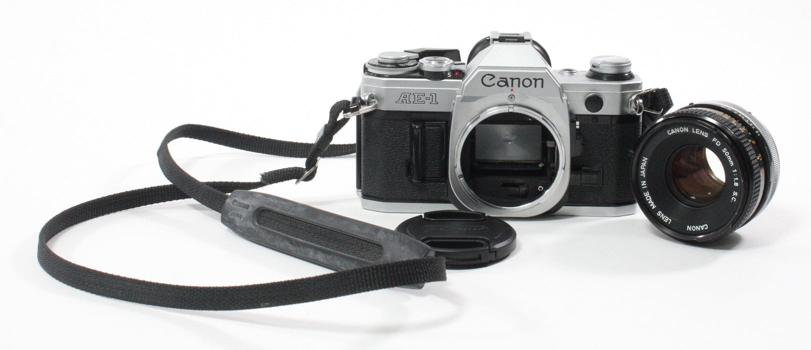 Canon AE-1 35mm Camera with 50mm f/1.8 Lens