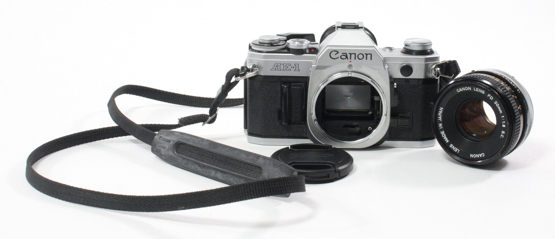 Canon AE-1 35mm Camera with 50mm f/1.8 Lens
