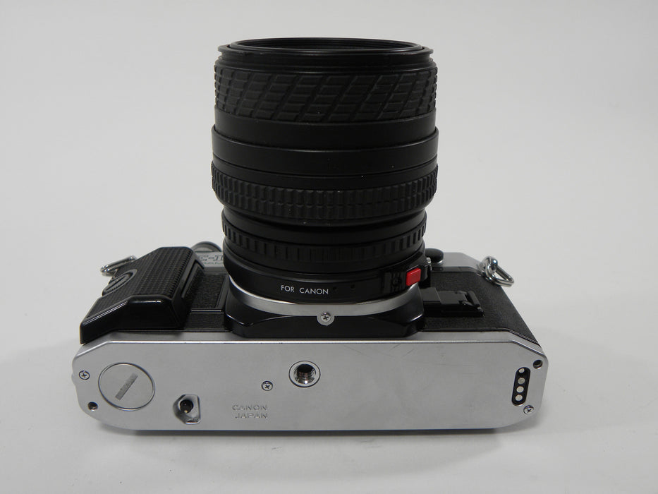 Canon AE-1 35mm Program SLR w/Sigma DL Zoom MC 35-80mm f4-5.6