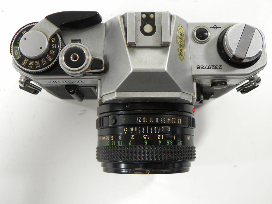 Canon AE-1 35mm SLR Camera w/FD 50mm f1.8