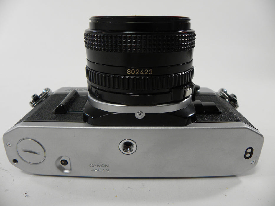Canon AE-1 35mm SLR Camera w/FD 50mm f1.8