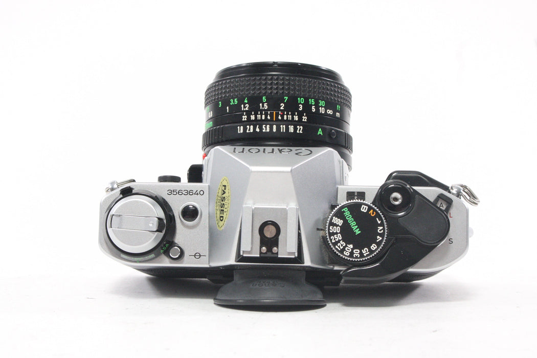 Canon AE-1 35mm SLR Camera with 50mm f/1.7 Lens