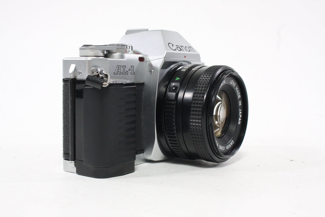 Canon AE-1 35mm SLR Camera with 50mm f/1.8 Lens