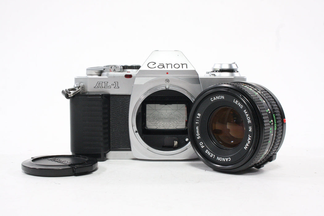 Canon AE-1 35mm SLR Camera with 50mm f/1.8 Lens