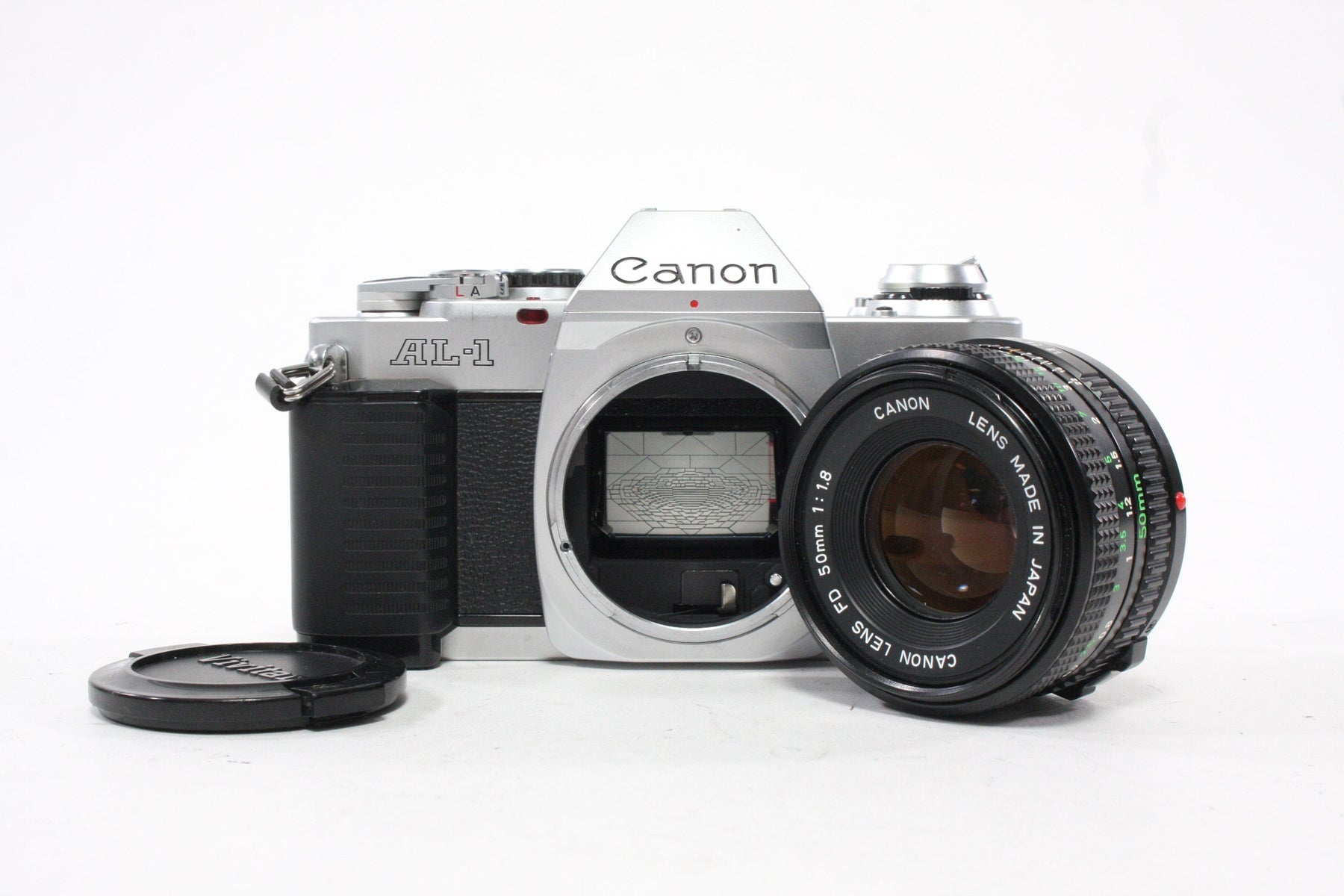 Canon AE-1 35mm SLR Camera with 50mm f/1.8 Lens