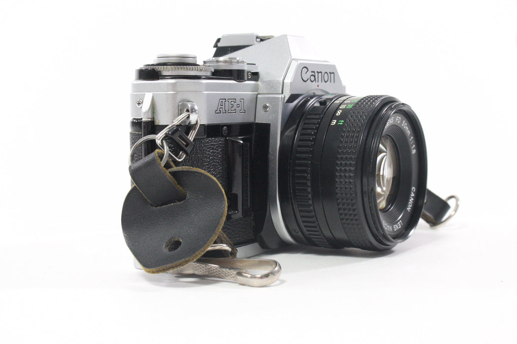 Canon AE-1 35mm SLR Camera with 50mm f/1.8 Lens