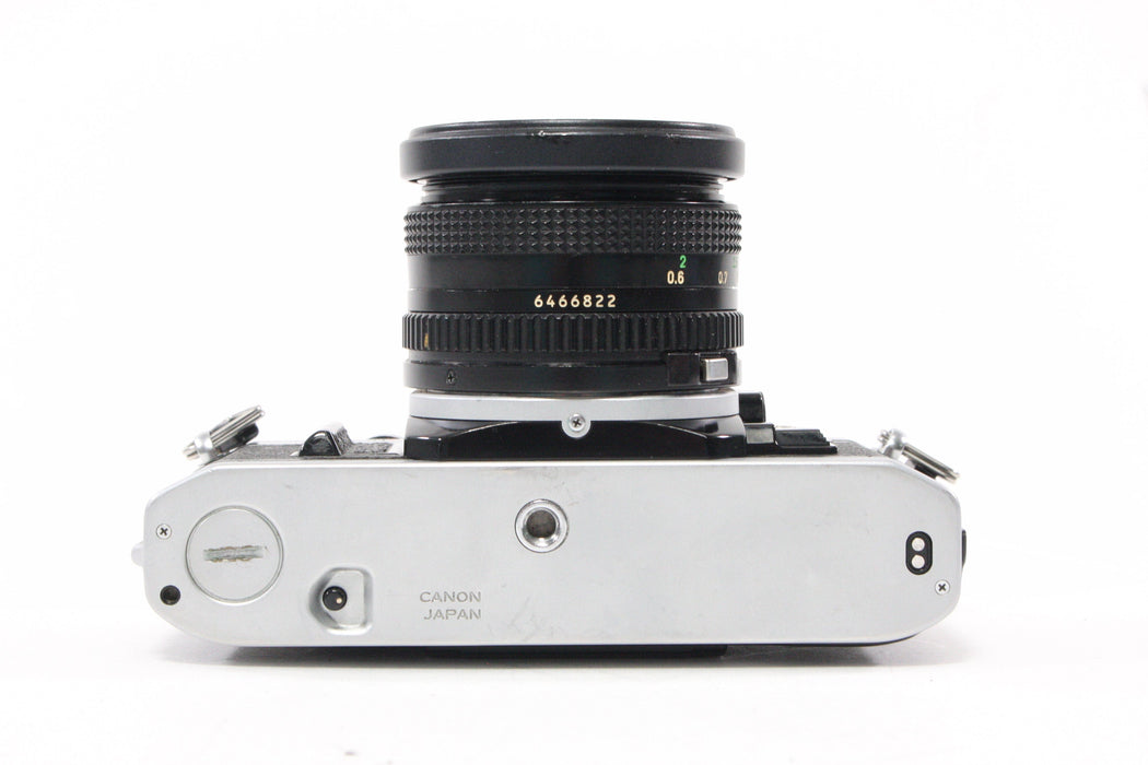 Canon AE-1 35mm SLR Camera with 50mm f/1.8 Lens