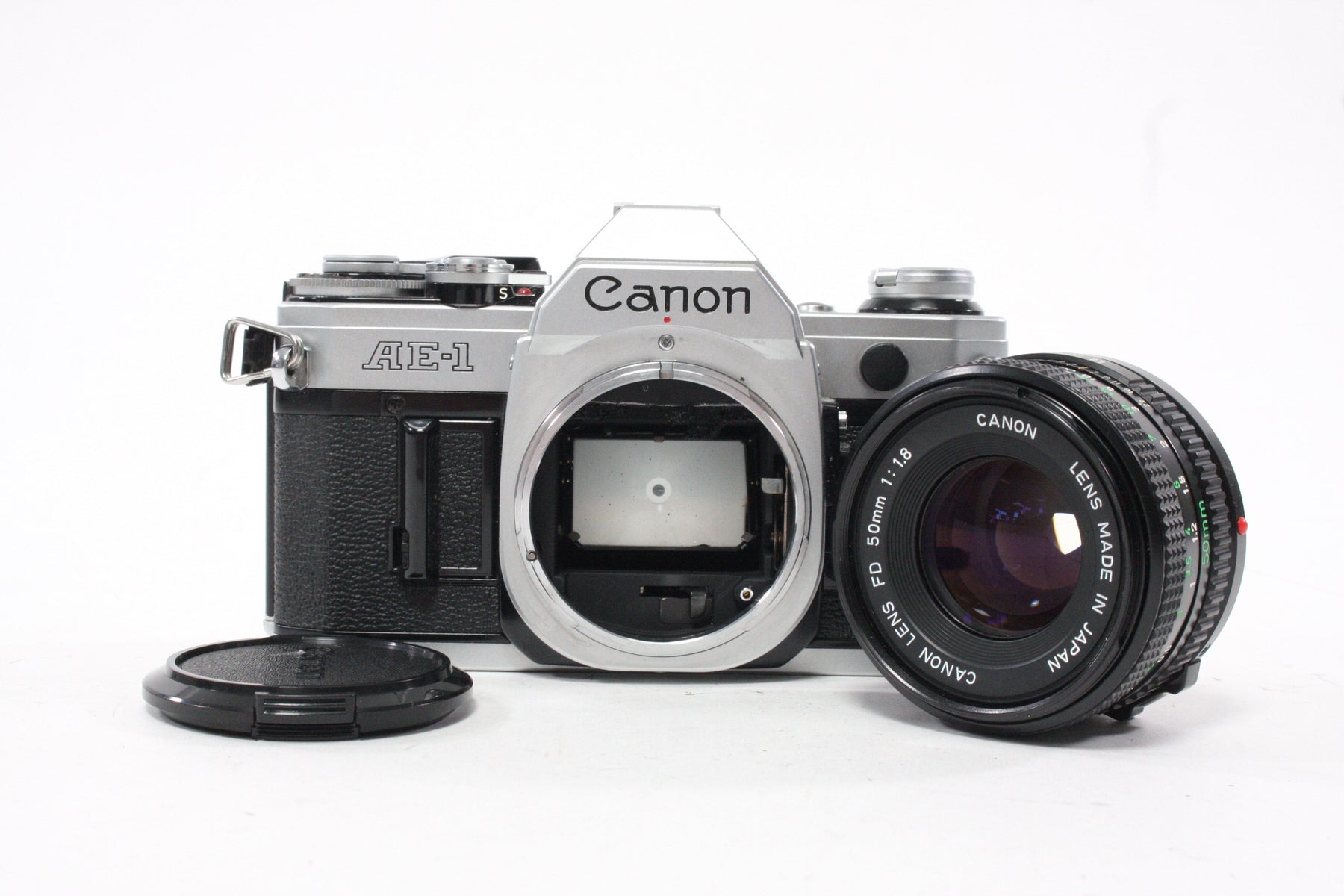 Canon AE-1 35mm SLR Camera with 50mm f/1.8 Lens